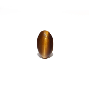 Natural Tiger Eye Gemstone 8.1 Carat Certified Wholesale Brilliant Cut Yellow 10mm - Product Image 1