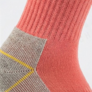 Coral <b>Crew</b> <b>Socks</b> Solid Color Cotton Spandex Knitted Breathable Casual Daily Wear Adult Summer <b>Socks</b> - Product Image 4