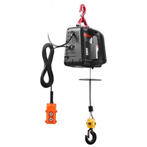 Argano Elettrico Portatile da 12000 libbre (5443 kg) con Motore da 1500W, Altezza di Sollevamento 7,6 m (25ft), Velocità 16,4 piedi/min, Funzione Manuale - Product Image 5