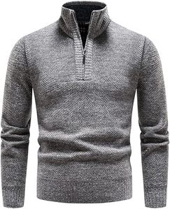 Sudadera de cuello alto para hombre, gruesa, cálida, de forro polar suave, con estampado, estilo hip hop urbano, ropa exterior masculina de diseñador - Product Image 1