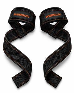 Correas de levantamiento Webson de nailon para gimnasio, antideslizantes, con cierre de velcro, unisex, azules, precio mayorista, baratas, transpirables - Product Image 2