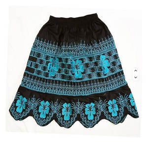 กระโปรงปักลายเกาะสำหรับผู้หญิงกระโปรงปักลายขนาดพลัสไซส์ฤดูใบไม้ร่วง - Product Image 5