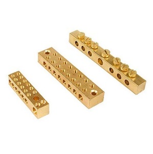 Barras de Tierra Neutras de Aluminio Personalizables con Terminales de Tornillo, Conectores de Bloques de Terminales - Product Image 2