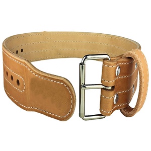 Gym Fitness <b>Training</b> <b>Weight</b> Lifting Cowhide Leather Non-Slip Breathable Advanced Protection Custom Design Adjustable Elasticity - Product Image 3