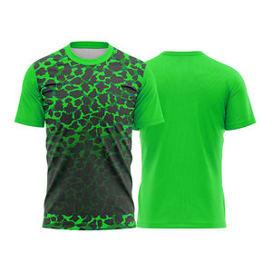 T-shirts unisexes personnalisés par sublimation pour un usage décontracté, de haute qualité, respirants et anti-UV, à manches courtes et coupe ajustée - Product Image 3