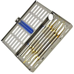 Outils de restauration dentaire manuels en acier inoxydable de qualité supérieure, instruments de restauration de composite dentaire, kit de restauration dentaire - Product Image 3