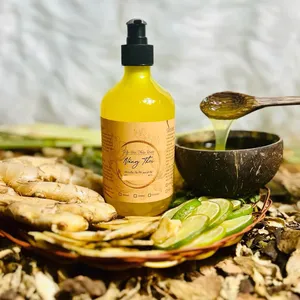 SHAMPOOING HERBAL À LA GINGEME DU VIETNAM |   SOINS CAPILAIRES À BASE DE GINGEME AVEC UN ARÔME NATUREL LÉGER - Product Image 2