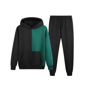 Survêtement dernier cri de style sport veste et pantalon pulls à capuche et joggings ensemble survêtement d'hiver pour hommes femmes couple survêtement - Product Image 1