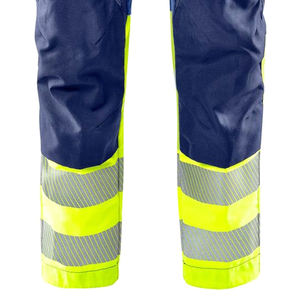 <b>High</b> Visibility Safety Heavy Duty Pants Reflective <b>Work</b> <b>Trousers</b> with Pockets for Construction Use Customized OEM Service Logo - Product Image 2