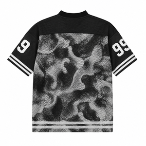 นิว ซินเวย์ สปอร์ตส์ แอซิด วอช |   เสื้อถักขอบดิบแบบดิสเทรส ระบายอากาศได้ดี เป็นมิตรกับสิ่งแวดล้อม กันน้ำ ใส่ได้สองด้าน สไตล์สปอร์ตสำหรับฤดูร้อน - Product Image 3