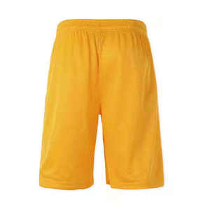 กางเกงขาสั้นโพลีเอสเตอร์ ลายเรียบ สวมใส่สบายๆ ในฤดูร้อน ระบายอากาศได้ดี เหมาะสำหรับฝึกซ้อม วิ่ง ออกกำลังกาย บาสเก็ตบอล ผู้ชาย  แบบตาข่าย  สามารถสั่งทำได้ - Product Image 4