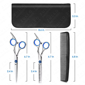 Tijeras de Corte de Pelo Profesionales de 6 Pulgadas, Recubiertas de Titanio, de Acero Inoxidable, para Salones de Belleza - Product Image 4