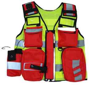 Chaleco Médico Personalizado de Alta Visibilidad, Ropa de Seguridad Reflectante Amarilla, Chaleco de Seguridad, Uniforme de Guardia, Chaleco Táctico de Seguridad - Product Image 1