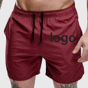 Shorts de sport compressifs personnalisés de haute qualité pour hommes avec taille élastique - Style Jogger Fitness - Product Image 3