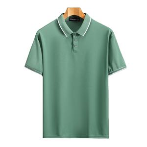 Coton polyester de haute qualité impression personnalisée broderie OEM logo uni vierge hommes polo t-shirt polo - Product Image 5