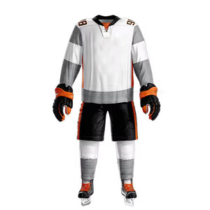 Custom Made Team Hockey Uniform Wear Professional Wholesale Unique New Design Ice Hockey Uniform For Sale in low price - Product Image 6