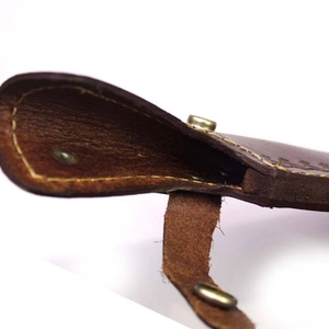 Funda de Cuero Hecha a Mano de Alta Calidad con Diseño Floral en Relieve para Cuchillo de Hoja Fija, OEM, Acero al Carbono, Grado Industrial, para Cuchillos de Camping - Product Image 3