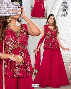 ชุดสูทดีไซน์เนอร์สำหรับผู้หญิง Gulika Traditional Bhandhani Dupatta ผ้าคลุมยาวแบบพื้น ทรงปกติ แห้งเร็ว เหมาะสำหรับงานแต่งงานและงานปาร์ตี้ทุกฤดูกาล - Product Image 2