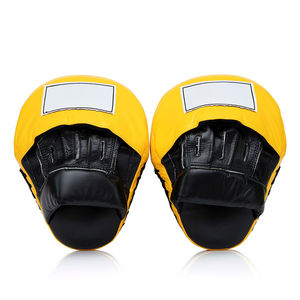 Pads de Frappe et de Cible pour Entraînement de Boxe, Thaïlandaise et MMA, Coussinets de Bras Jaunes, Service Personnalisé OEM - Product Image 1