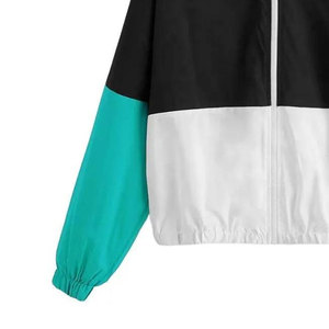 Veste coupe-vent de course pour homme, légère, vêtements de sport d'extérieur, séchage rapide, col montant, logo personnalisé sur le devant - Product Image 6