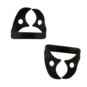 Pinzas Dentales Brinker Recubiertas Premium, Diques de Goma, 6 Retractores de Tejido Universales, Aislamiento, Agarre Preciso, Duraderas - Product Image 3