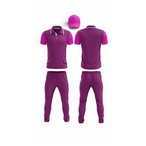 Premium Quality Sublimation <b>Cricket</b> Uniform | Men Women Youth <b>Cricket</b> Wears Polo Shirt and Trouser Full Team Outfit - Product Image 4