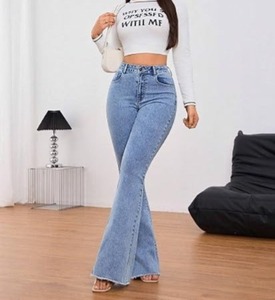 Abdul Royal World Export Jean Vintage 100% Coton Coupe Classique Denim Biologique Selvedge Rigide Extensible et Confortable - Product Image 3