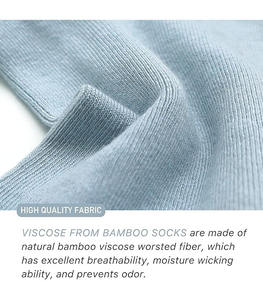 Chaussettes habillées pour hommes, douces, respirantes, de haute qualité, écologiques, anti-odeur, pour sports d'hiver, offrant confort, élasticité et durabilité - Product Image 3