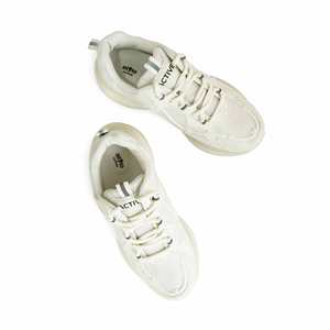 <b>White</b> <b>Ladies</b> Casual Sneaker AT7350 for Fitness Walking - Product Image 1