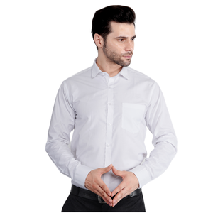 Chemise décontractée et habillée en popeline 100 % coton personnalisée pour homme, coupe ajustée, manches longues, pour le bureau, infroissable, respirante, de luxe - Product Image 3