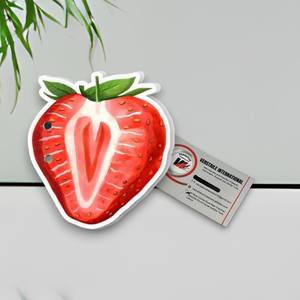 Tuile magnétique en acrylique de haute qualité en forme de cœur ou carrée, motif floral, pour artistes en extension de cils - Product Image 4