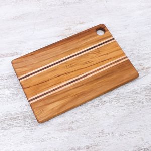 ถาดไม้ลายไม้ทรงสี่เหลี่ยมผืนผ้า ดีไซน์สวย ทำความสะอาดง่าย - Product Image 4