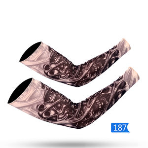 Manchons de bras rafraîchissants anti-UV personnalisables avec logo, 100 % polyester respirant, compression sportive, unisexe - Product Image 5