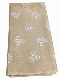 Tela de bordado malté, tela personalizada, tela elegante, tela para prendas de vestir, tela para caftán, abaya, vestido, proveedor mayorista de exportación, suministro global. - Product Image 1