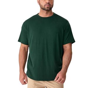 Alta calidad al por mayor de peso pesado Regular Fit camiseta pulóver algodón Premium hombres camiseta EXPORTACIÓN DE BD - Product Image 1