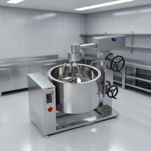 Chaudière à vapeur rotative à induction Amicook 380V/440V, modèle facile à nettoyer, haute technologie, résistante à la chaleur, cuisson à induction, 3 lames - Product Image 2