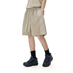 Alta Calidad Algodón poliéster Spandex doble punto Tri-Blend Unisex verano Activewear baloncesto Athleisure pantalones cortos para hombres mujeres - Product Image 2