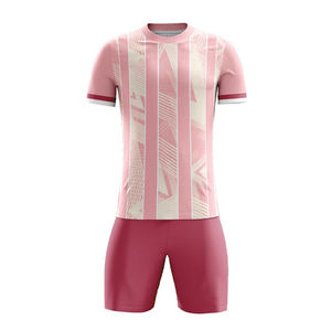 Ensemble de maillots de football personnalisés en polyester pour hommes, uniforme de football avec impression numérique, vente en gros d'usine, qualité thaïlandaise pour clubs de football - Product Image 4