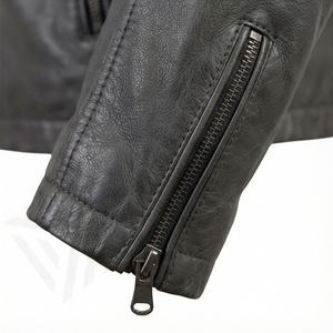 Chaqueta de Motociclista de Cuero Genuino para Hombre de la Mejor Calidad, Nueva Colección de Invierno, Chaquetas de Motocicleta con Protecciones Desmontables Personalizadas - Product Image 6