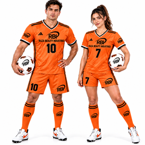 Maillots de football américain personnalisés unisexes respirants 100% polyester antibactériens écologiques imprimés streetwear avec patch brodé - Product Image 6