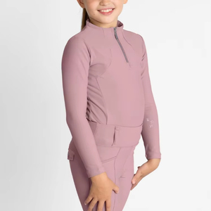 Servicio OEM, Capa Base Premium para Montar a Caballo para Niños, Tejido Elástico Suave, Ajuste Cómodo y Transpirable - Product Image 1