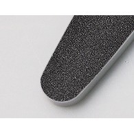 Lima de Uñas Negra Coreana 80/100 Grit Wave, Logotipo Personalizado OEM para Venta al por Mayor en Salones de Belleza - Product Image 1