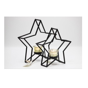 Golden Star Shape <b>Candlestick</b> <b>Holder</b> <b>Brass</b> Material Durable Home Decoration Christmas Use Star shaped candle <b>holder</b> - Product Image 4