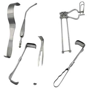 Envío Gratis: Kit de Instrumentos Quirúrgicos de Acero Inoxidable para Ginecología, Retractor Abdominal Manual, Herramientas Retráctiles Reutilizables - Product Image 1