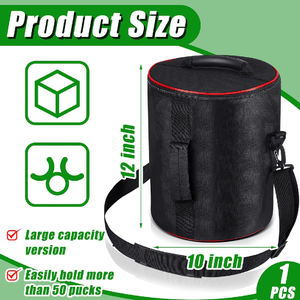 Sac de transport professionnel pour rondelles de hockey avec logo personnalisé - Product Image 2