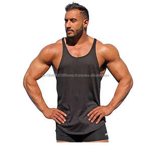 2025 New Arrival Custom Logo Running Singlet Muscle Athletic Shirts Sleeveless Fitness Wear Workout <b>Men</b> Tank <b>Top</b> for <b>men</b> 2025 - Product Image 5