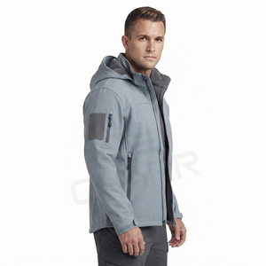 Custom all colors Softshell Tactical Men <b>Jacket</b> <b>Warm</b> Hoodie softshell <b>jacket</b> Waterproof Coat Woven Polyester <b>Fleece</b> <b>Jacket</b> - Product Image 4