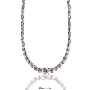 Collier pendentif unisexe en or plaqué, forme ronde, synthétique (cultivé en laboratoire), 12 mm, certifié Glosbe Co par une tierce partie, OEM/ODM Vietnam. - Product Image 1
