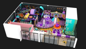 Indoor Commercial Ball Pool Soft <b>Play</b> Structures For Kids Galvanized Steel <b>Play</b> Center - Product Image 3