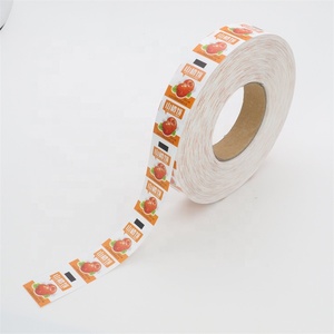 Embalaje de servicios de impresión personalizada, adhesivo impermeable, botella de plástico de zumo, Pegatinas transparentes de impresión OEM - Product Image 5